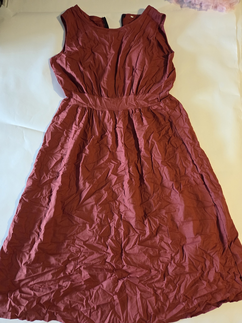 Sleeveless Burgundy Dress - Classic Party Dress